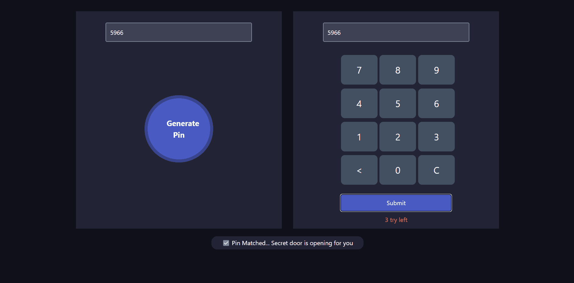 Pin Matcher